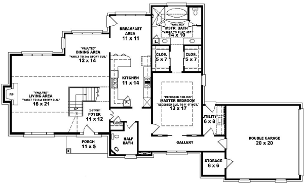 Main Floor Plan: 6-1423