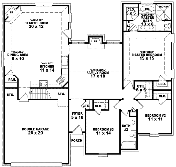Main Floor Plan: 6-1437