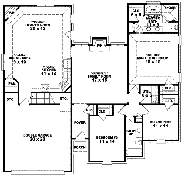 Main Floor Plan: 6-1440