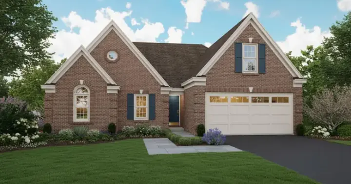 Traditional house plans 6-1442 - front exterior, 1,887 sq ft, 3 bed, 2 bath house plans | Monster House Plans