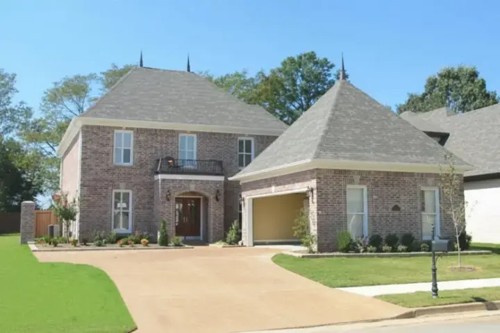 European house plans 6-1445 - front exterior, 3,270 sq ft, 4 bed, 4 bath house plans | Monster House Plans