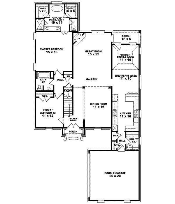 Main Floor Plan: 6-1445