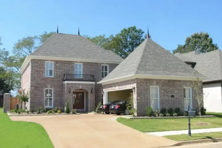 French Country house plans 6-1446 - front exterior, 3,016 sq ft, 4 bed, 4 bath house plans | Monster House Plans