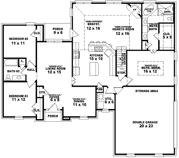 Main Floor Plan: 6-1451