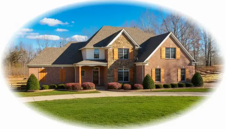 Traditional house plans 6-1454 - front exterior, 3,099 sq ft, 4 bed, 3 bath house plans | Monster House Plans