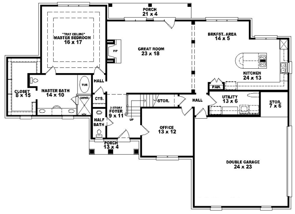 Main Floor Plan: 6-1454