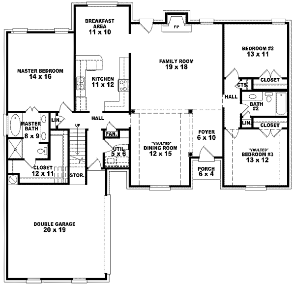Main Floor Plan: 6-1455