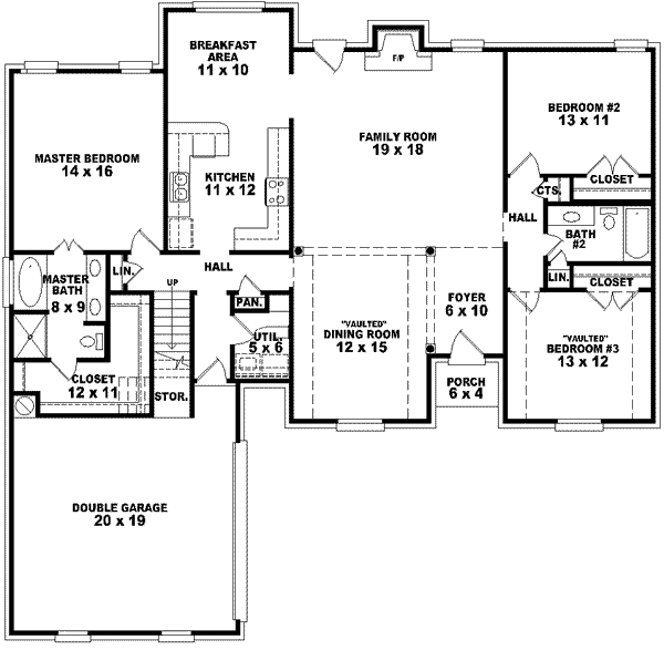 Main Floor Plan: 6-1456