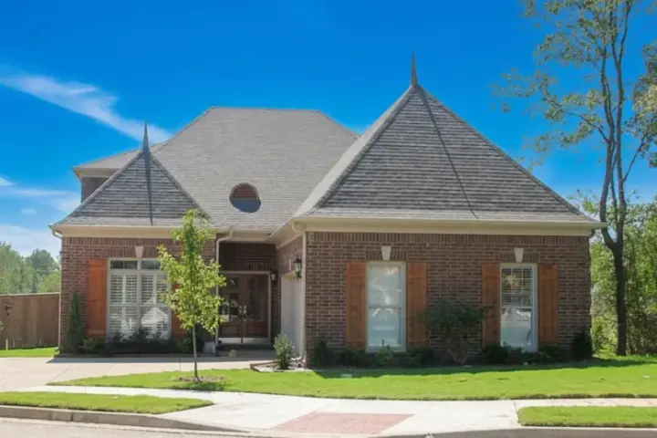 French Country house plans 6-1464 - front exterior, 2,722 sq ft, 4 bed, 3 bath house plans | Monster House Plans