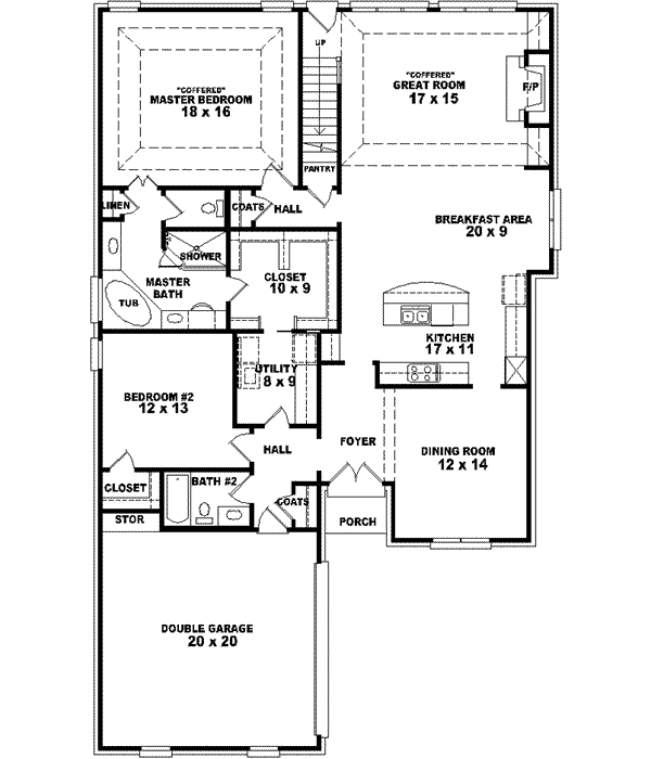 Main Floor Plan: 6-1464