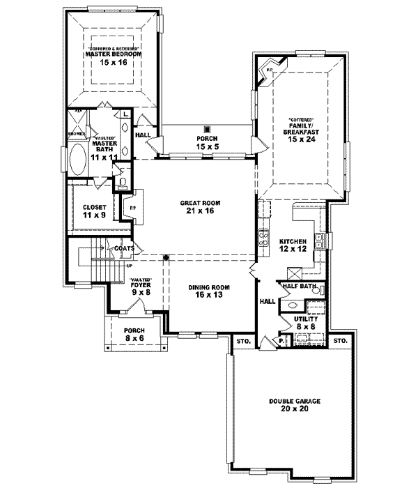 Main Floor Plan: 6-1470