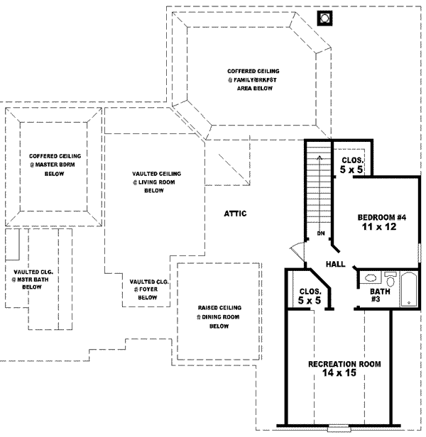 Upper/Second Floor Plan: 6-1478