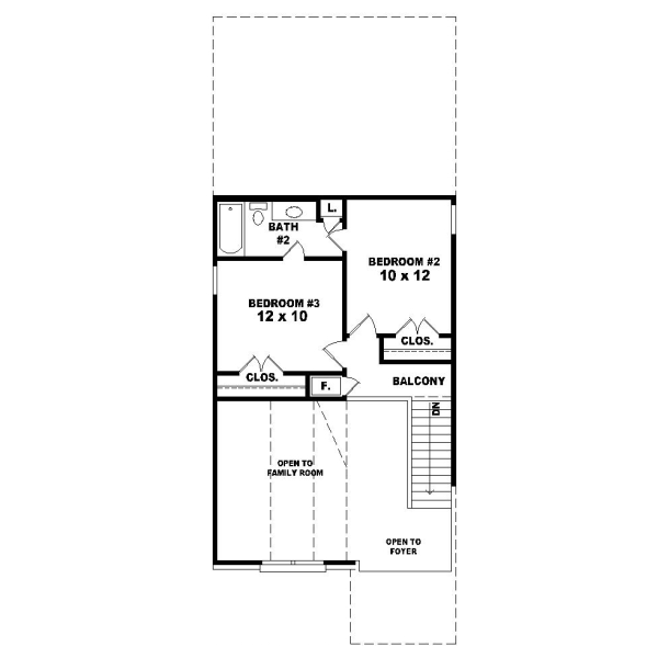 Upper/Second Floor Plan: 6-148