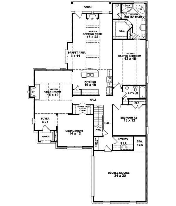 Main Floor Plan: 6-1481