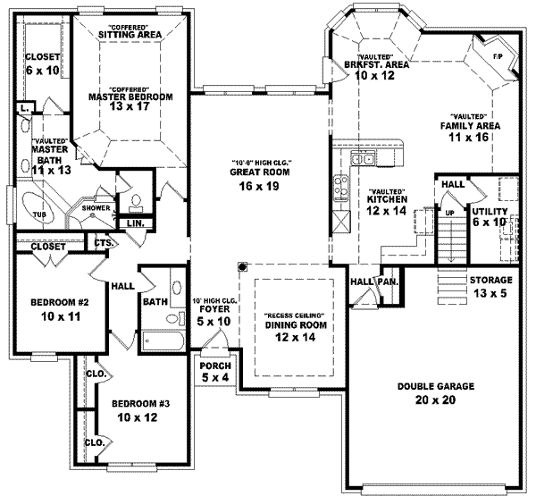Main Floor Plan: 6-1487