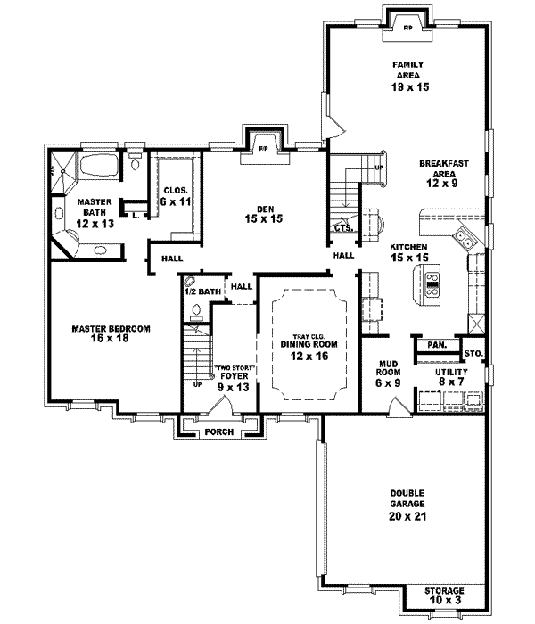 Main Floor Plan: 6-1490