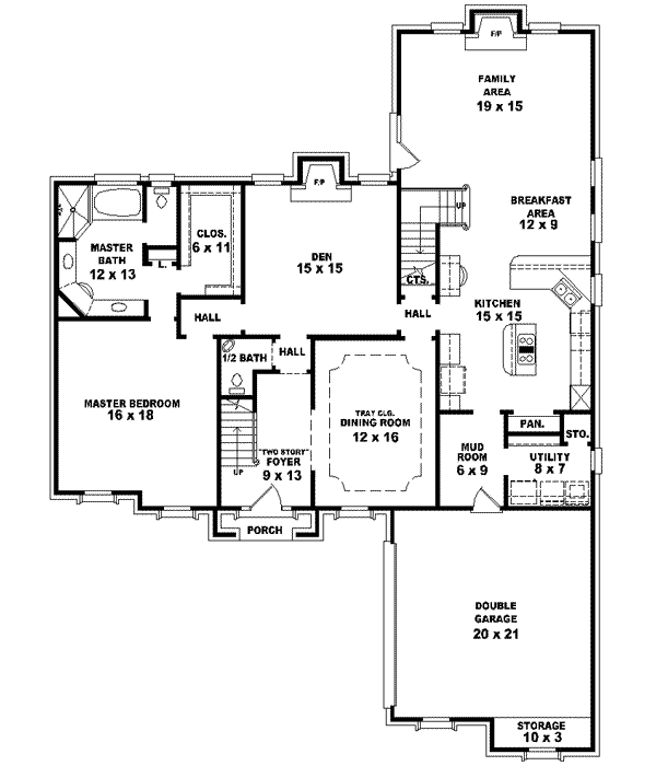 Main Floor Plan: 6-1491