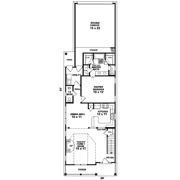 Main Floor Plan: 6-150
