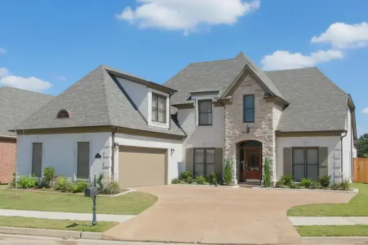 French Country house plans 6-1501 - front exterior, 3,553 sq ft, 4 bed, 3 bath house plans | Monster House Plans