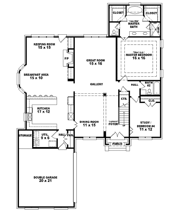 Main Floor Plan: 6-1501