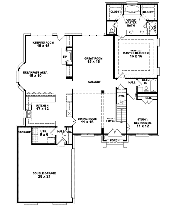 Main Floor Plan: 6-1503