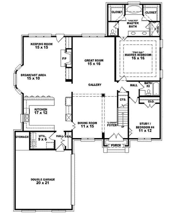 Main Floor Plan: 6-1505