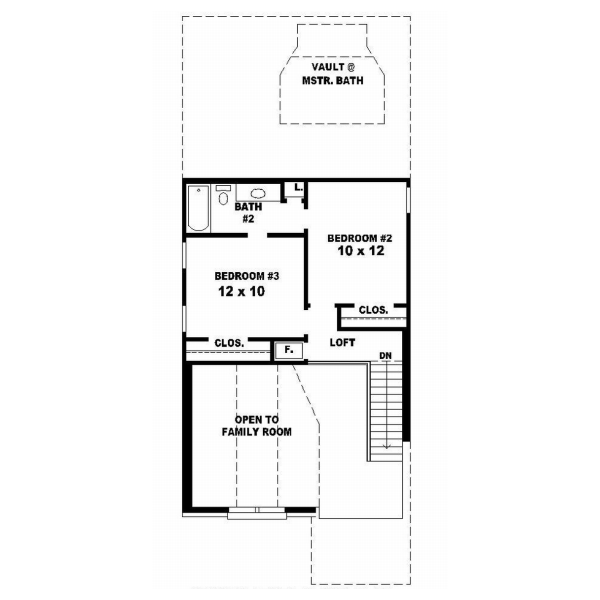 Upper/Second Floor Plan: 6-151