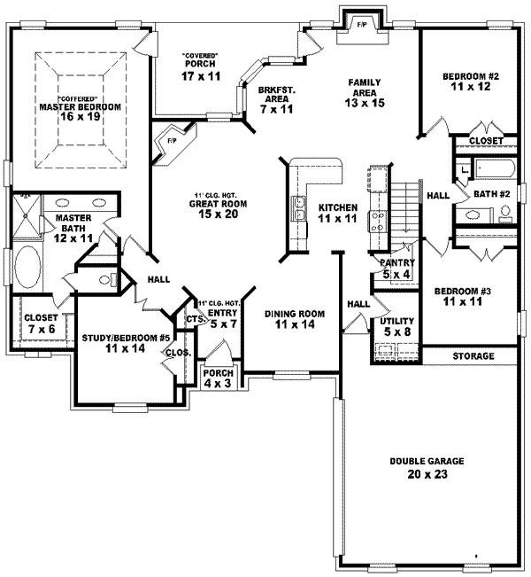 Main Floor Plan: 6-1511