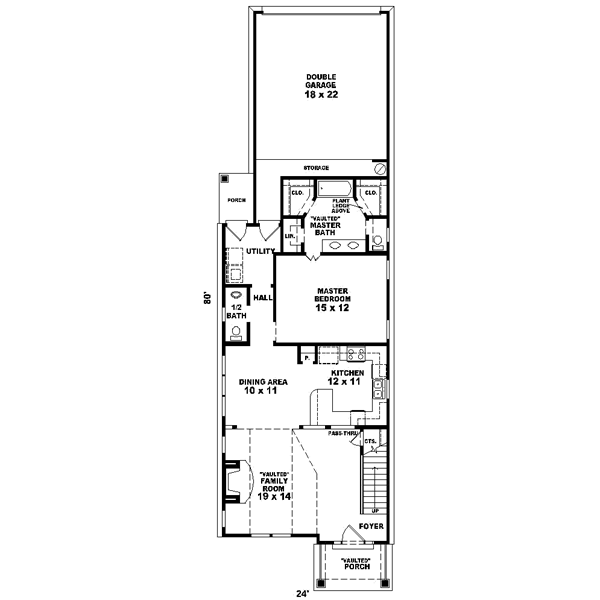 Main Floor Plan: 6-152