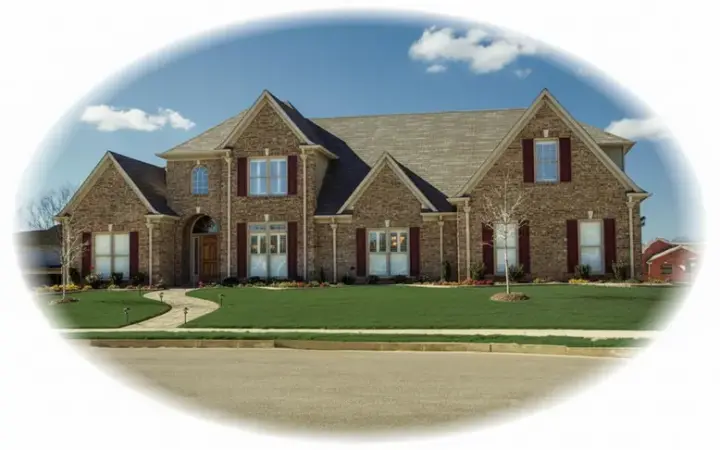 Traditional house plans 6-1520 - front exterior, 3,687 sq ft, 3 bed, 3 bath house plans | Monster House Plans