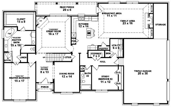 Main Floor Plan: 6-1520