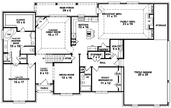 Main Floor Plan: 6-1522
