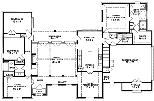 Main Floor Plan: 6-1523