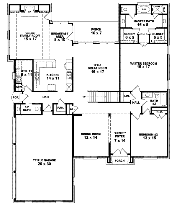 Main Floor Plan: 6-1525