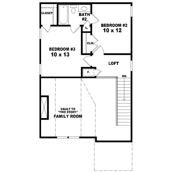 Upper/Second Floor Plan: 6-153