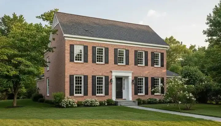 New England Colonial house plans 6-1530 - front exterior, 3,161 sq ft, 4 bed, 3 bath house plans | Monster House Plans