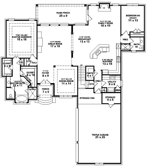Main Floor Plan: 6-1535