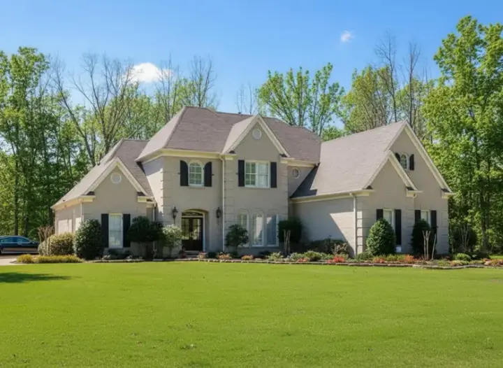 European house plans 6-1537 - front exterior, 3,517 sq ft, 4 bed, 3 bath house plans | Monster House Plans