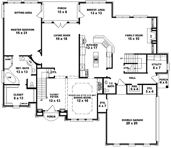 Main Floor Plan: 6-1537