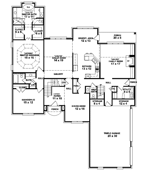 Main Floor Plan: 6-1538