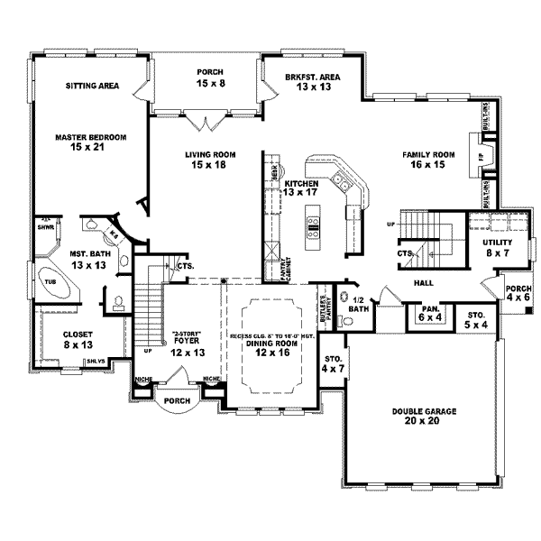Main Floor Plan: 6-1540