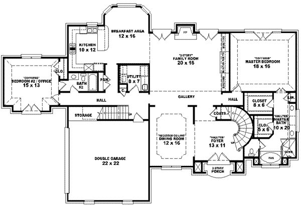 Main Floor Plan: 6-1542