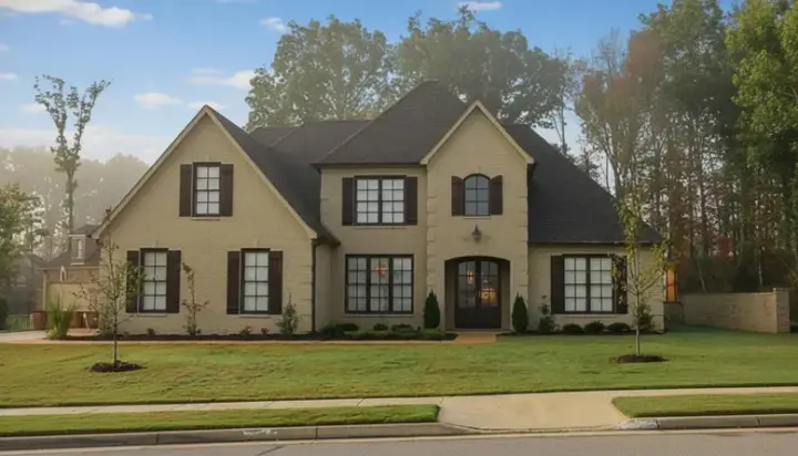 French Country house plans 6-1544 - front exterior, 3,150 sq ft, 4 bed, 3 bath house plans | Monster House Plans
