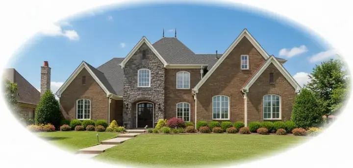 European house plans 6-1545 - front exterior, 3,747 sq ft, 4 bed, 3 bath house plans | Monster House Plans
