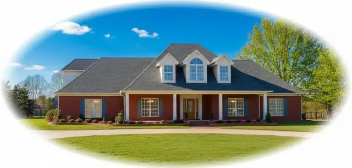 Southern house plans 6-1547 - front exterior, 3,861 sq ft, 4 bed, 4 bath house plans | Monster House Plans