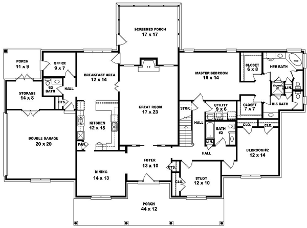 Main Floor Plan: 6-1547