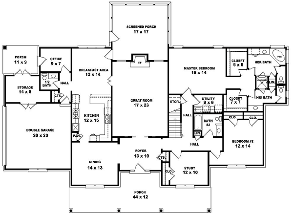 Main Floor Plan: 6-1549