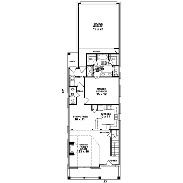 Main Floor Plan: 6-155