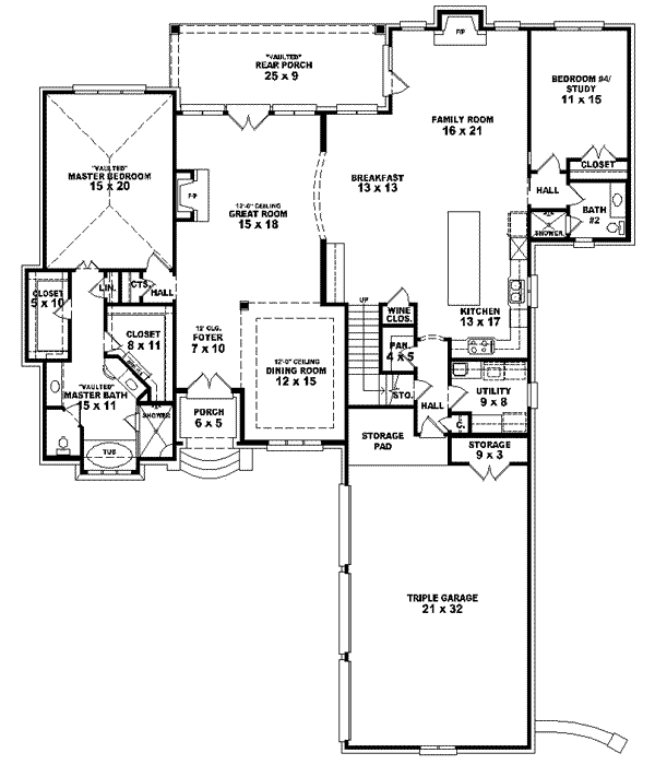Main Floor Plan: 6-1554