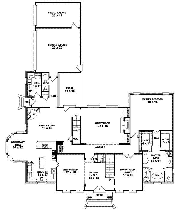 Main Floor Plan: 6-1564